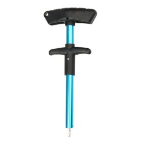 Portable T-shaped hook extractor (Option: Blue pole-L)